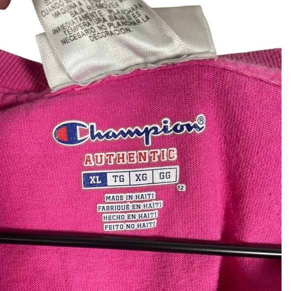 Vintage Disney-Champion Women’s Pink Minnie Mouse “Girls Are Better” T-shirt - Picture 3 of 4